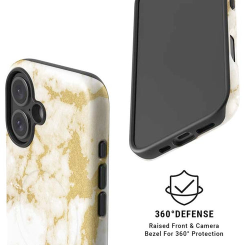 Basic Marble iPhone 16 Plus Magsafe Impact Case